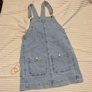 Denim Overall Dress